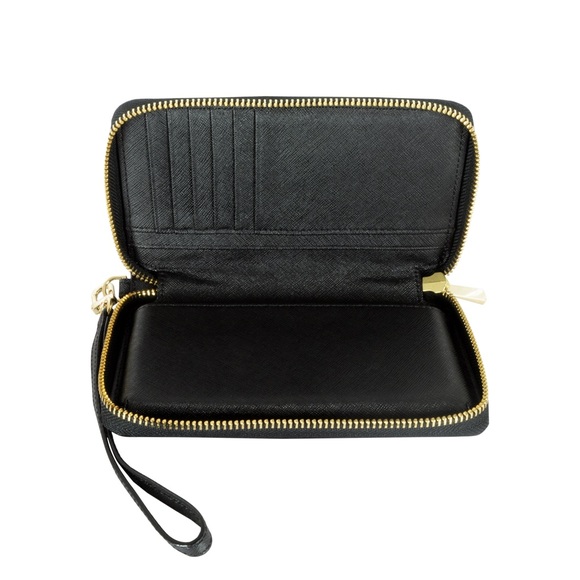 Tory Burch Robinson Zip Around Smartphone Wristlet - Picture 5 of 8